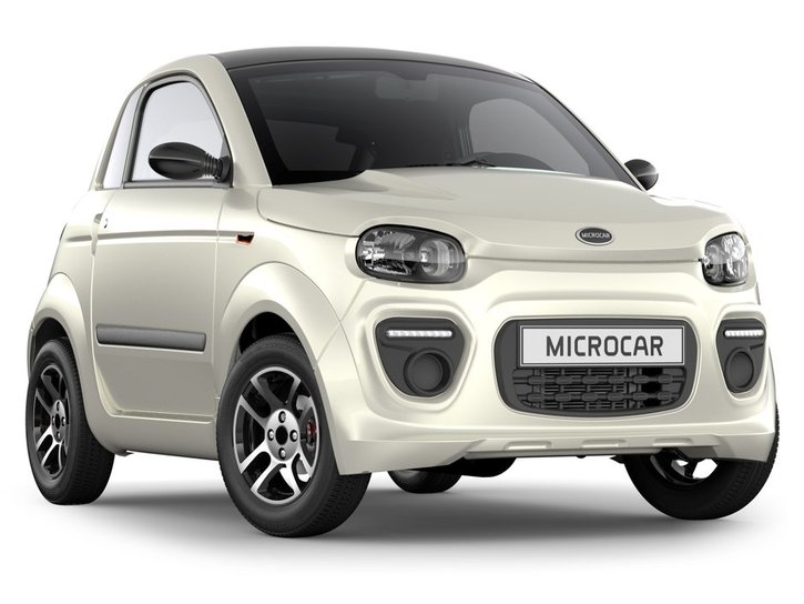 Microcar Due Plus Helmiaisvalkoinen etu