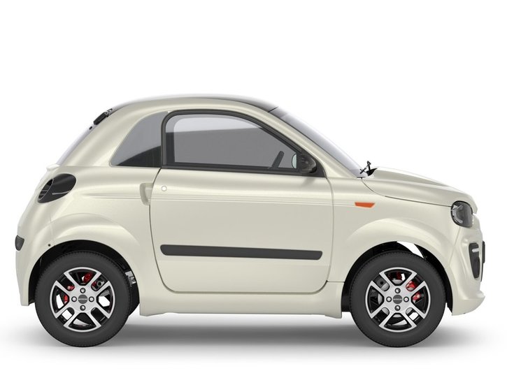 Microcar Due Plus Helmiaisvalkoinen sivu