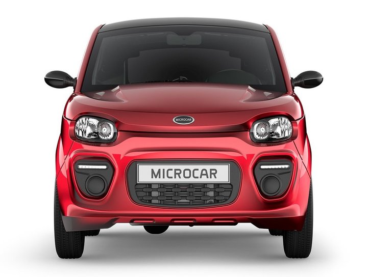 Microcar Due Plus Punainen etu2
