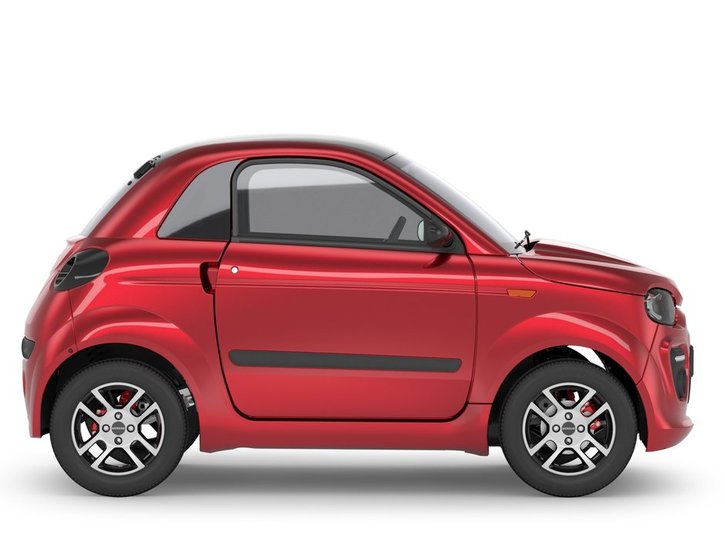 Microcar Due Plus Punainen sivu