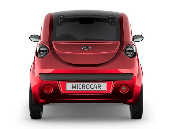 Microcar Due Plus Punainen taka2