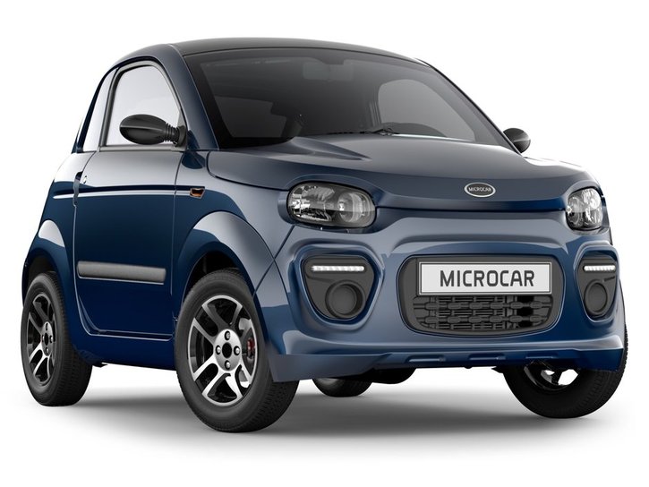 Microcar Due Plus Sininen etu