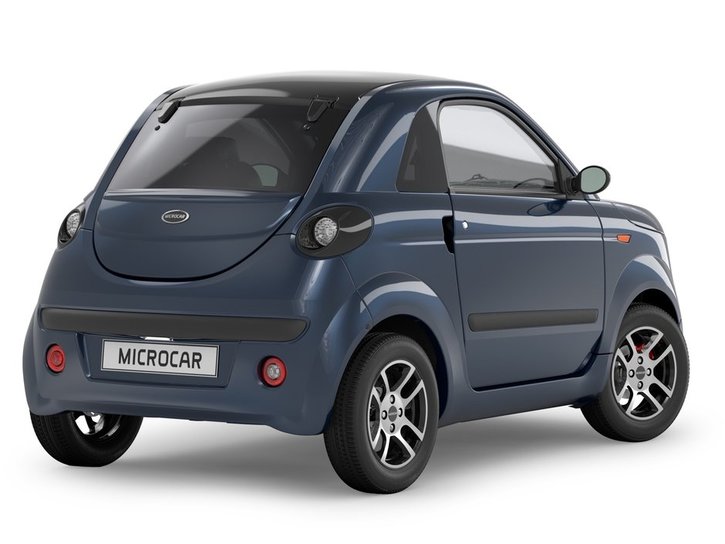 Microcar Due Plus Sininen taka