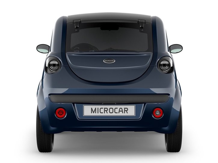 Microcar Due Plus Sininen taka2