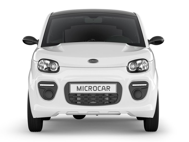 Microcar Due Plus Valkoinen etu2
