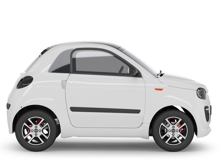 Microcar Due Plus Valkoinen sivu