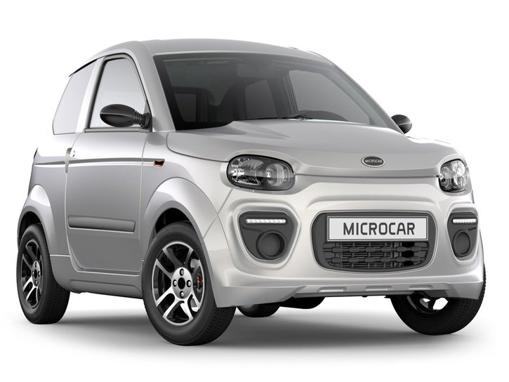 Microcar MGo Plus Harmaa etu