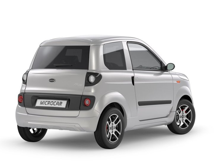Microcar MGo Plus Harmaa taka