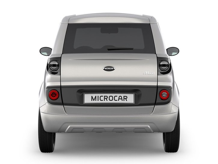 Microcar MGo Plus Harmaa taka2