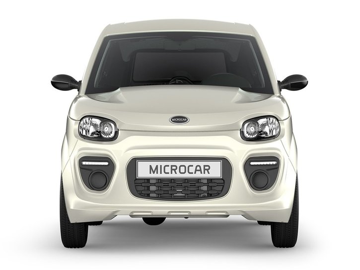 Microcar MGo Plus Helmiaisvalkoinen etu2