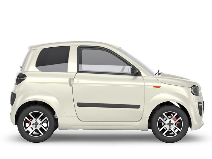 Microcar MGo Plus Helmiaisvalkoinen sivu