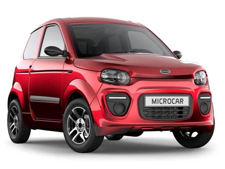 Microcar MGo Plus Punainen etu