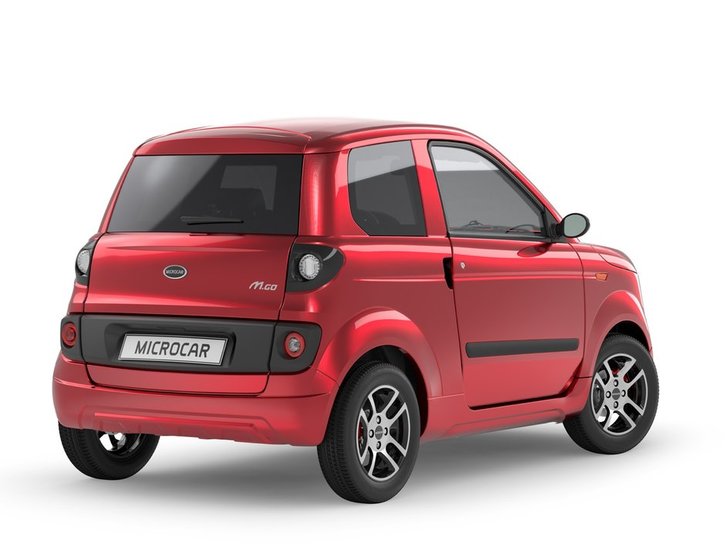 Microcar MGo Plus Punainen taka
