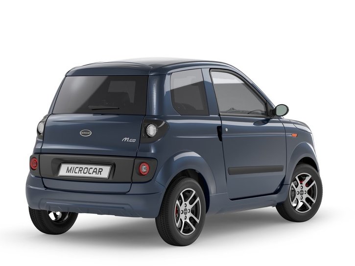 Microcar MGo Plus Sininen taka