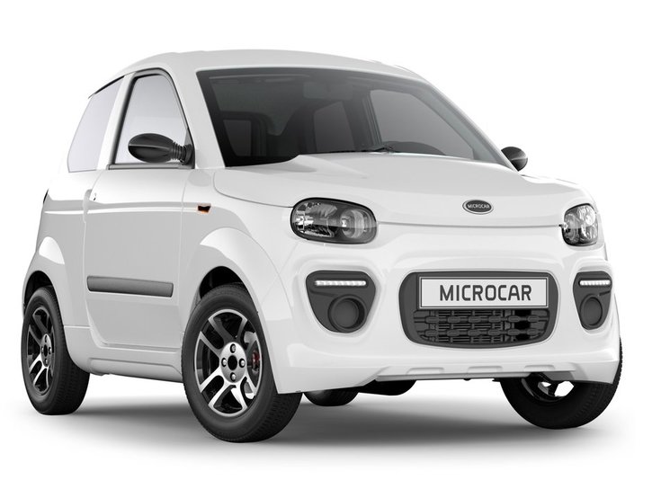 Microcar MGo Plus Valkoinen etu