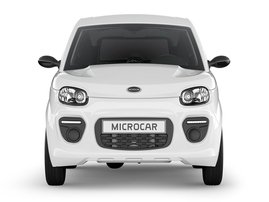 Microcar MGo Plus Valkoinen etu2
