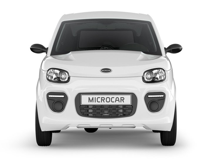 Microcar MGo Plus Valkoinen etu2