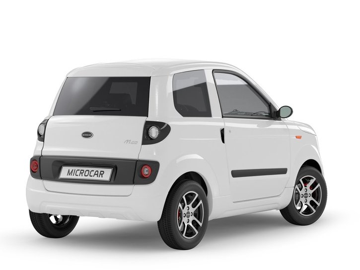 Microcar MGo Plus Valkoinen taka