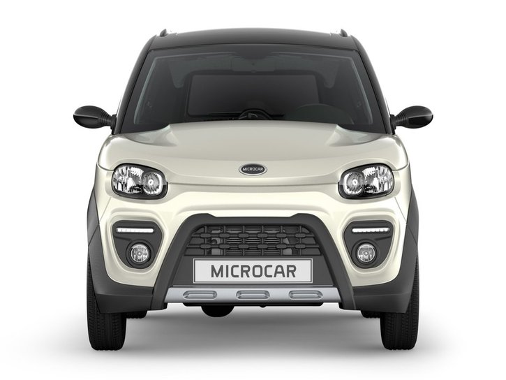 Microcar MGo X Helmiaisvalkoinen etu2
