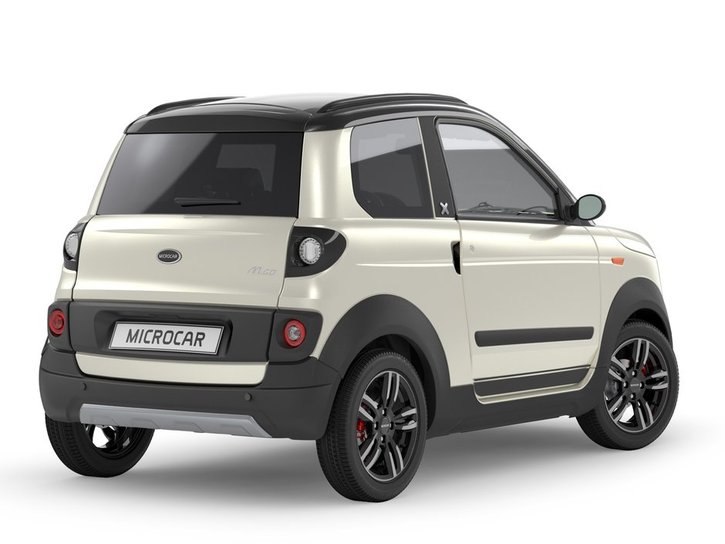Microcar MGo X Helmiaisvalkoinen taka