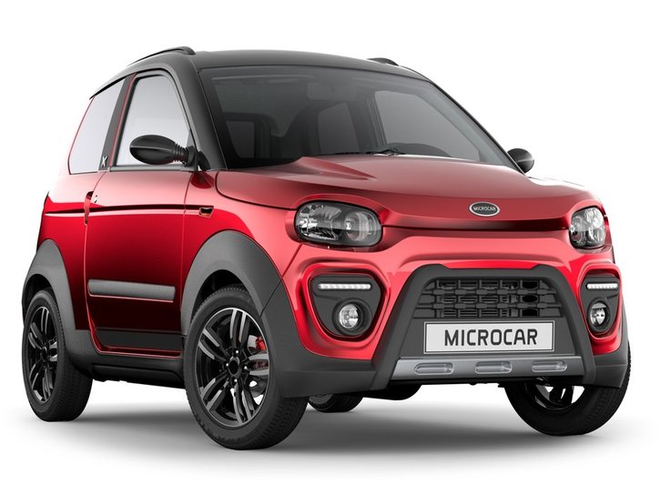 Microcar MGo X Punainen etu